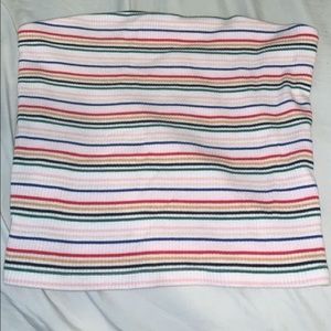 Multicolored Tube Top